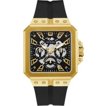 Guess Leo GW0637G2 Men's Silicone Black Strap Watch