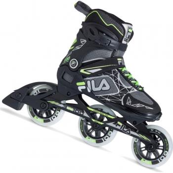 Patines en línea de mujer Fila Legacy Pro 100, ruedas de 100 mm, chasis de aluminio, sistema de cierre con cordones y hebilla, diseño ergonómico para mayor comodidad y soporte