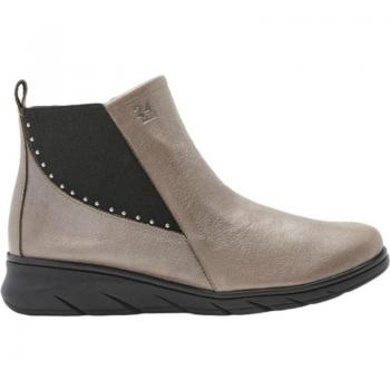 Botín Confort 24 Horas 25835 para Mujer, Color Brondo-S Lino, diseño cómodo y versátil