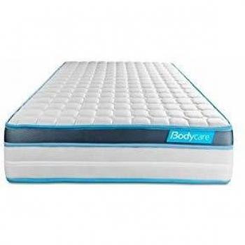 Colchón 90x200 cm Espuma Viscoelástica - BodyFit - 24 cm - Confort Firme - 5 Zonas de Descanso
