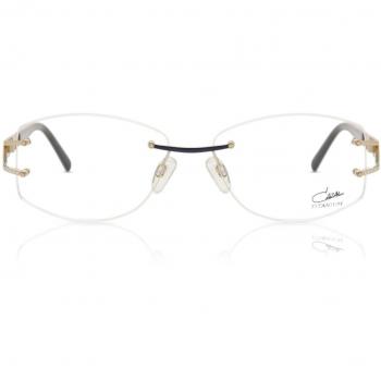 Cazal 1254 001 Armazones para Hombre Azules con lentes recetados de 55 mm