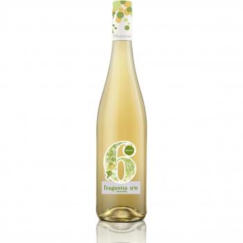 Fragantia 5.5 - Vino Frizzante Blanco V.T. Castilla - 6 Botellas de 750 ml - Total : 4500 ml