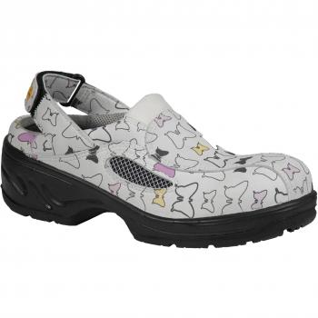 ejendals 2982 – 42 Talla 42 jalas 2982 Ronja Ocupacional Calzado, color blanco/negro