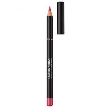Rimmel London Lasting Finish 8H Lip Liner, Shade 125 Indian Pink, 1.2 g