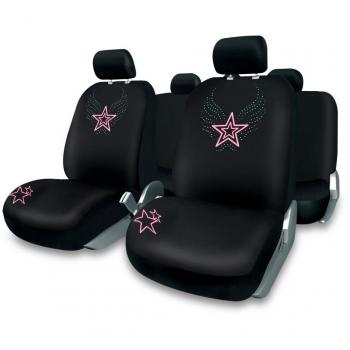 Juego de Fundas para Asientos de Coche BC Corona Ibiza Universal (11 pcs)