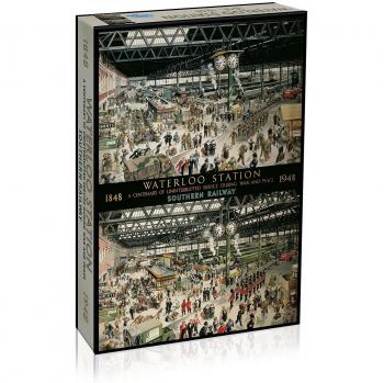 Gibsons Waterloo Station 1000 Piece Jigsaw Puzzle