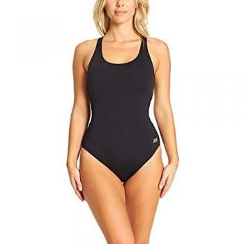 Zoggs Cottesloe, Traje de Baño para Mujer, Negro, 12