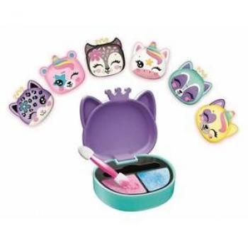 Clementoni - Set de Maquillaje Infantil Lovely Animales con Sombras de Ojos