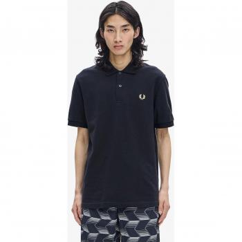 Polo Fred Perry M3 Hombre - Algodón Reciclado - Botones Reciclados - Coronar de Laurel Bordada