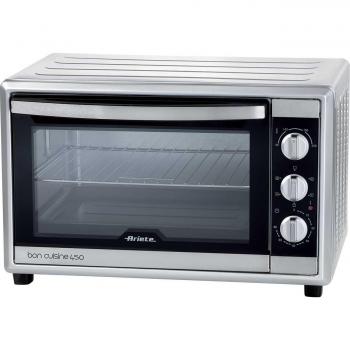 Horno Eléctrico Ventilado Ariete Bon Cuisine 450 - 45L, 1800W, Grill, Acero Inoxidable, 6 Modos de Cocción