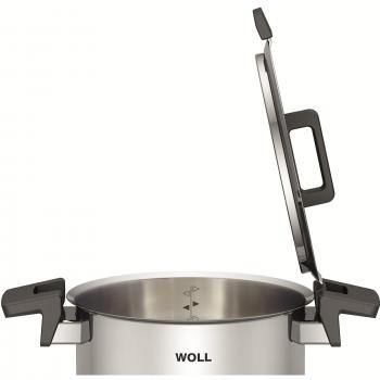 Cacerola WOLL Concept 28 cm - Acero inoxidable 18/10, Inducción, Antiadherente, con tapa, 4.8 litros