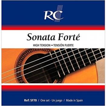 Royal Classics SF70 Sonata Forté - Cuerdas para guitarra, tensión fuerte