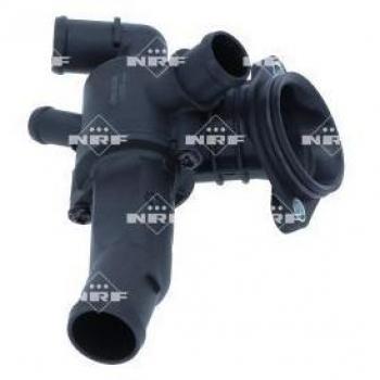 Termostato de refrigerante NRF 725327 con junta anular de carcasa (cárter) para SEAT Ibiza 4, 4 Sportcoupe, ST