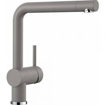 Grifo monomando de cocina Blanco Linus alumetallic 516699 taupe