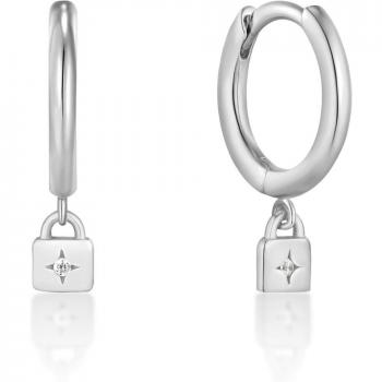 Pendientes de aro Plata de Ley Ania Haie E032-01H