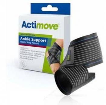 Actimove Tobillera Elástica con Cincha Estabilizadora Ajustable Talla L
