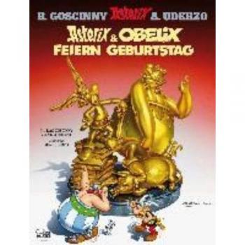 Asterix 34: Asterix y Obelix Celebran su Cumpleaños - Colección de Cómics de Egmont, Edición Especial de Albert Uderzo y René Goscinny