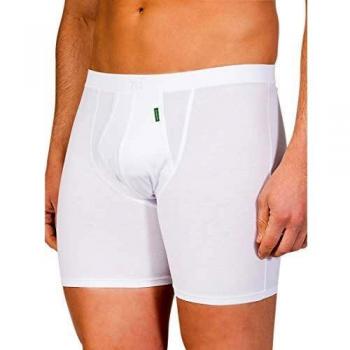 Calzoncillos/Ciclista - ZD - Algodón Egipcio - Color Blanco - Talla S