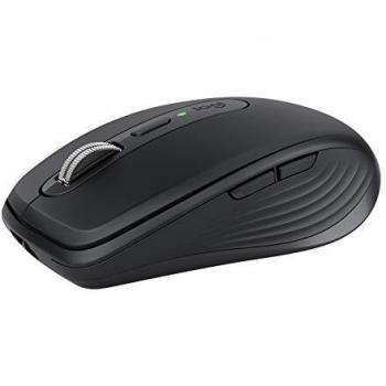 Logitech MX Anywhere 3 Compact Performance ratón: Inalámbrico, Scroll Magnético, Ergonómico, Sensor 4000 DPI, Botones Personalizables, USB-C, Bluetooth, Mac, PC, iPad, Portátil, Windows, Linux