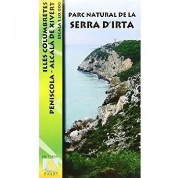Parc Natural de la Serra D'irta, Illes Columbretes, Peníscola-Alcalà de Xivert. Escala 1:20.000. Editorial Piolet.
