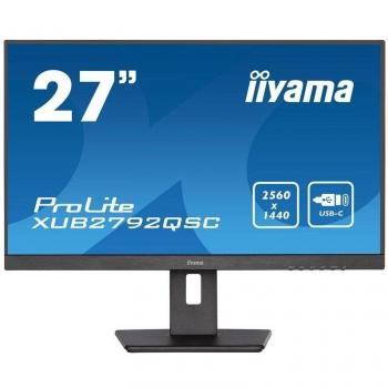 iiyama ProLite XUB2792QSC-B5 27 LED IPS WQHD 75Hz USB-C Monitor