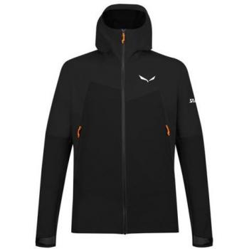 Chaqueta Salewa Sella Dynastretch para Hombre en color Negro, fabricada con material Durastretch, ligera y transpirable, ideal para actividades al aire libre