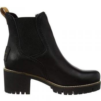 Botas Panama Jack Pia Igloo W - Bajas de Piel Auténtica Color Negro