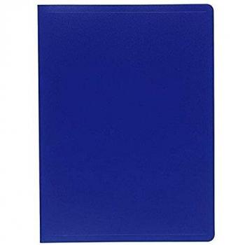 Exacompta 8512E - Carpeta de 10 fundas PVC, A4, color azul