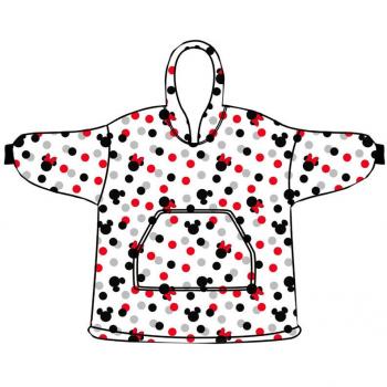Bata sudadera oversize Minnie Disney coral adulto