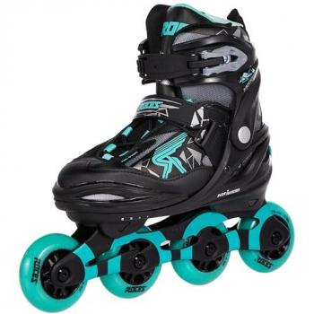 Roces Patines en Línea Moody Tif 82a Negro/Aqua - Talla 40