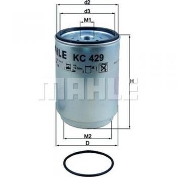 Filtros de Combustible Mahle KC 429D