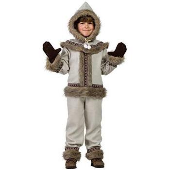 Traje de Esquimal Infantil Talla 3-4