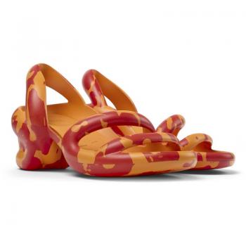 CAMPER Kobarah Sandals for Men - Orange, Red, Size 41, Synthetic