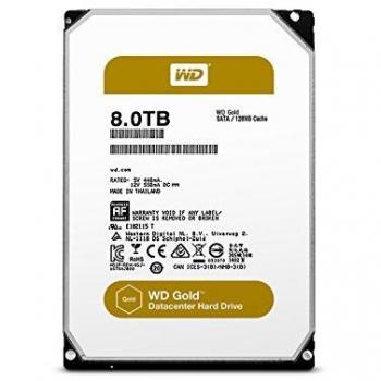 WESTERN DIGITAL WD8003FRYZ WD Gold Enterprise-Class Hard Drive - Hard drive - 8 TB - internal - 3.5 - SATA 6Gb/s - 7200 rpm - buffer: 256 MB -