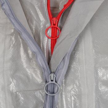 Traje de protección desechable 3M 4570, talla XXL, color gris, categoría EPI III (tipos 3/4/5/6)