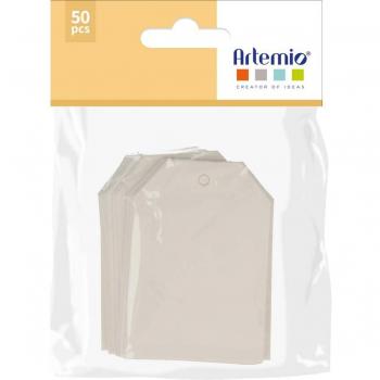 ETIQUETAS PAPEL BLANCO 60X40MM 50 UNIDADES