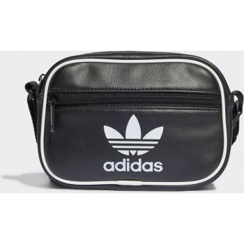 Bolso Mini Airliner Adicolor Classic adidas Originals - Unisex - Negro - Talla: One Size - Poliéster