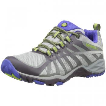 Merrell Siren Edge Q2 WP, Zapatillas de Senderismo para Mujer, Gris Vapor, 40 EU