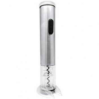 Vinbouquet Vin Bouquet FID 469 Sacacorchos eléctrico, descorchador inalambrico, Acero manganésico, 27 x 4.6 x 4.6 cm, 2