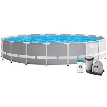 Intex 26756NP - Piscina desmontable intex gama prisma frame 610x132 cm con depuradora