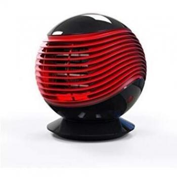Glaziar CALIMA Calefactor portátil PTC, Negro y Rojo, 25.4,25.4,27.3