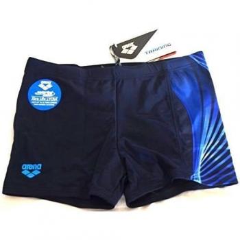 Arena bañador de natación de entrenamiento BIXIA Retro 3 Gr, Waterfeel x-Life Denim