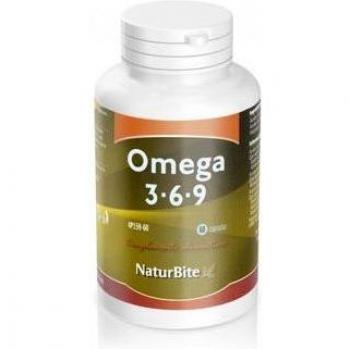 Omega 3, 6 y 9 Cápsulas - Suplemento para la Salud Cardiovascular