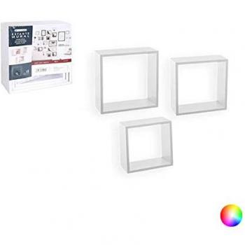 Estante Mural MDF Confortime 3 Piezas 24/27/30 cm