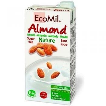 EcoMil Organic Almond Unsweetened Drink 1L