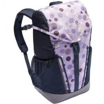 Mochila infantil Vaude Puck 10 lila pastel, mochila de montaña ligera y cómoda, capacidad de 10 litros, adecuada para niños, con diseño ergonómico, material resistente al agua y reflectante para mayor seguridad