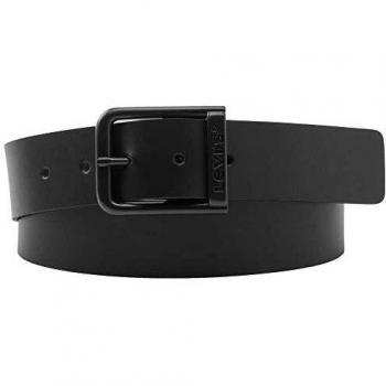 Levi's Alderpoint Metal Cinturón, Black Normal, 95 cm para Hombre