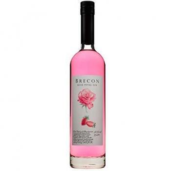 GINEBRA PREMIUM BRECON ROSE PETAL GIN 70CL 37,5% - Gales Brecon Rose Petal Gin