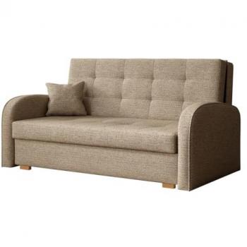 Sofá-cama Columbus 116 con caja de ropa de cama, muebles ya montados, dimensiones 85x153x98cm