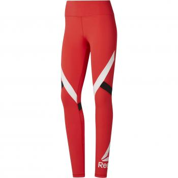 Reebok Wor Big Delta Tight Mallas, Mujer, canred, M